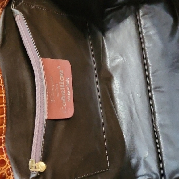 Exotic Vintage fontanelli by RECO'S Codrillon Made in Italy Crocodile 🐊 - Picture 12 of 16